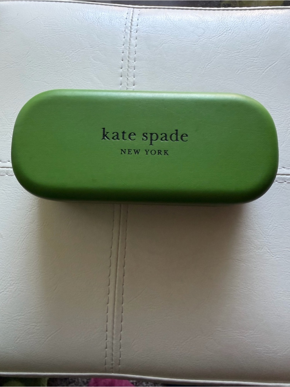 kate spade Green Hard Shell Eyewear Case